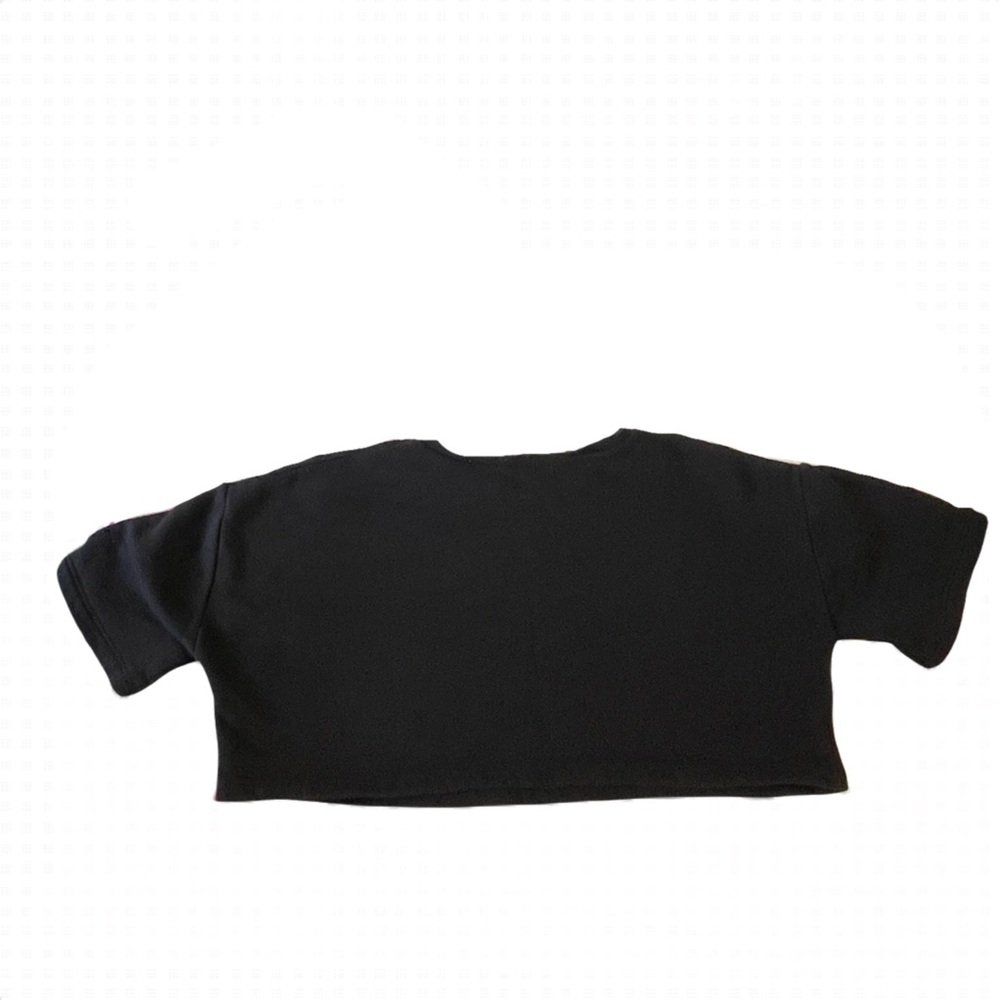 Zara Black Ribbed Top - Picture 2 of 3